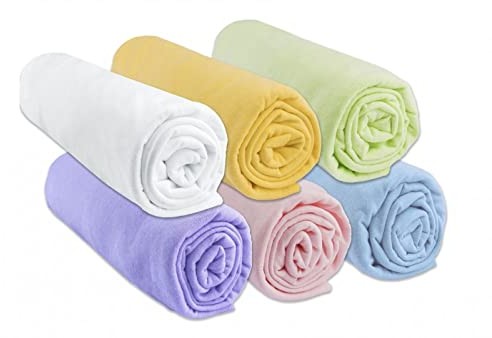 Easy Dort Zestaw 6 pościeli bawełnianych - 40x80 / 40x90 - Kolor mieszany 1