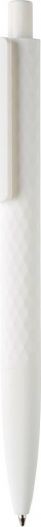 NoName pióro kulkowe X3 Smooth Touch 14 x 1 cm ABS/PC biały twm_447578