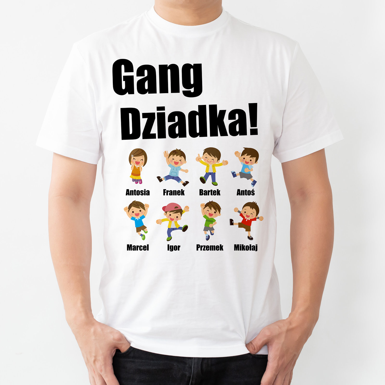 Poczpol Gang dziadka - koszulka męska 42738-A