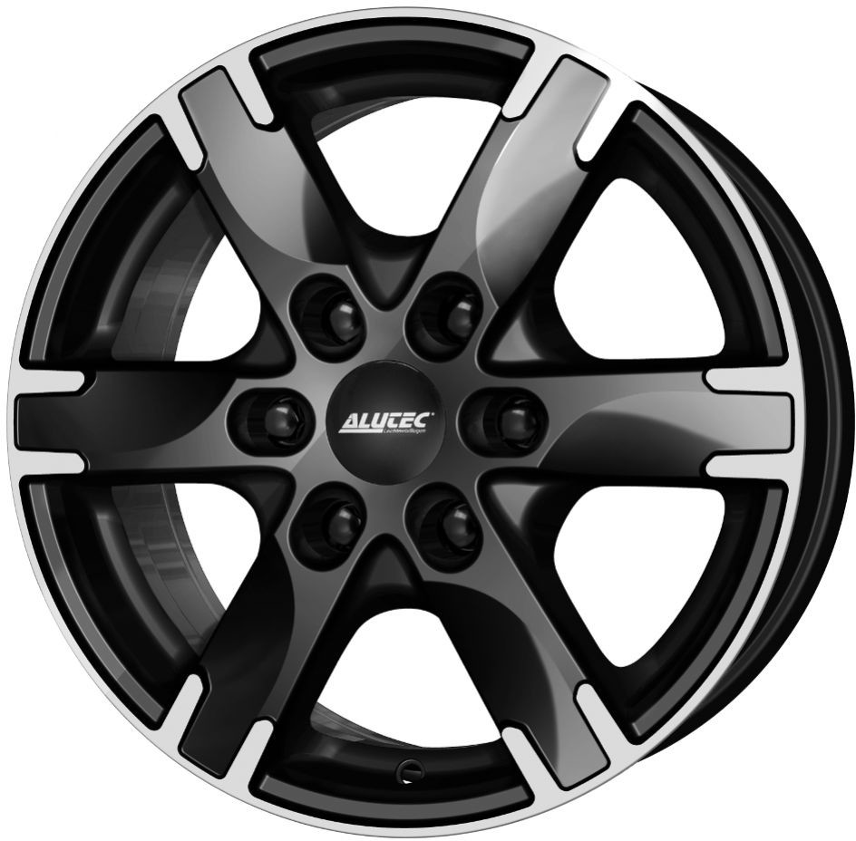 Alutec TITAN DIAMOND BLACK FRONTPOLISH 7.00x16 6x139.7 ET55 DOT TIT70655FR13-1