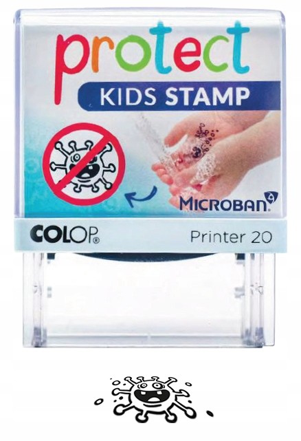 Antywirusowa pieczątka dla dzieci Protect Kids