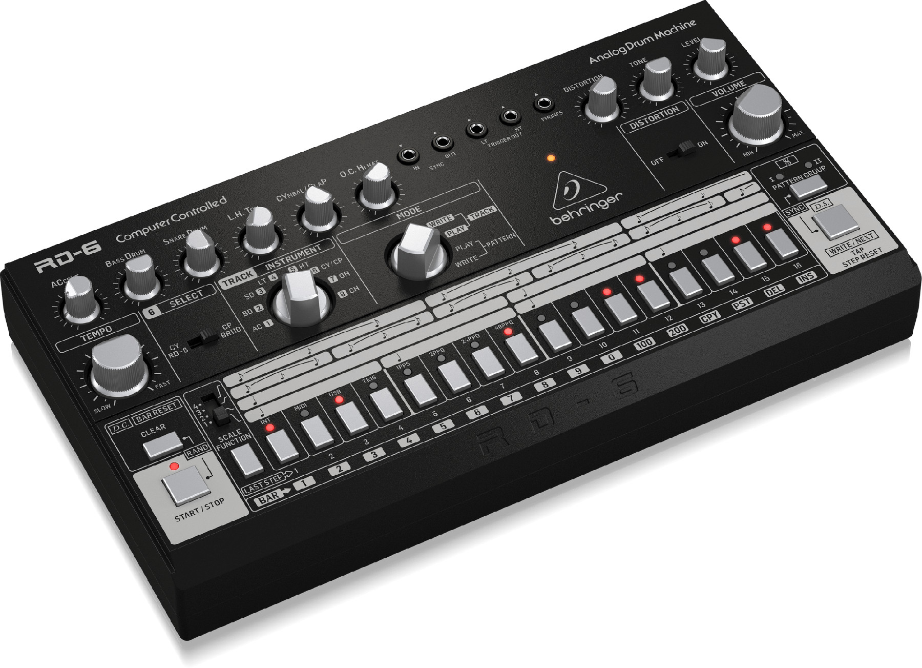 Behringer Behringer RD-6-BK - analogowa maszyna perkusyjna