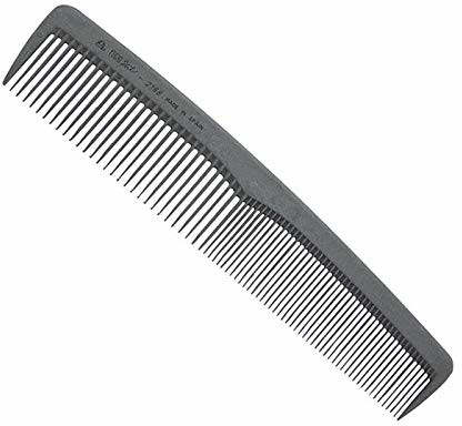 Eurostil Styl Euro, grzebień Carbon Comb 19,5 cm do włosów grzebień grzebień fryzjerski czarna