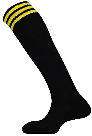Pro Star Prostar Mercury 3 Stripe skarpety piłkarskie, uniseks MY3 BLACK/YELLOW MINI/S