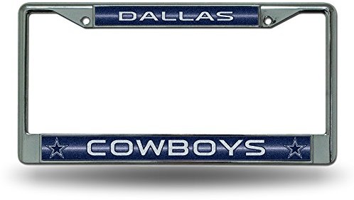 Gimex NFL Bling chrom ramka, srebrny FCGL1801