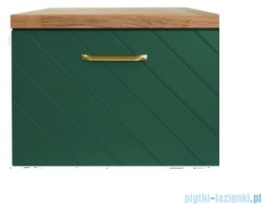 Besco Besco Floo szafka podumywalkowa lewa 80x50x40cm zielona uchwyt czarny SUF-854-ZCL |