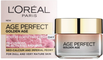 Loreal Paris Różany krem wzmacniający na dzień Złoty wiek - Paris Age Perfect Golden Age Day Cream