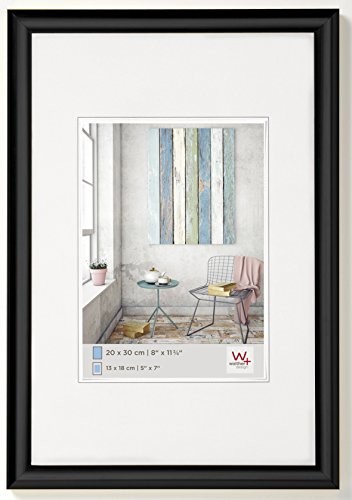 Walther Trendstyle ramce ze sztucznego tworzywa, czarny, 24 x 30 cm KP430B