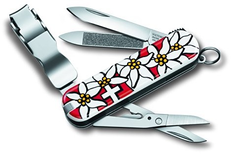 Victorinox obcinacz do paznokci Nail Clip 580 szarotka alpejska, 0.6463.840 0.6463.840