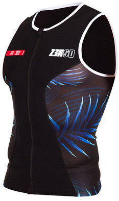 Zerod Koszulka triathlonowa męska RACER SINGLET the island