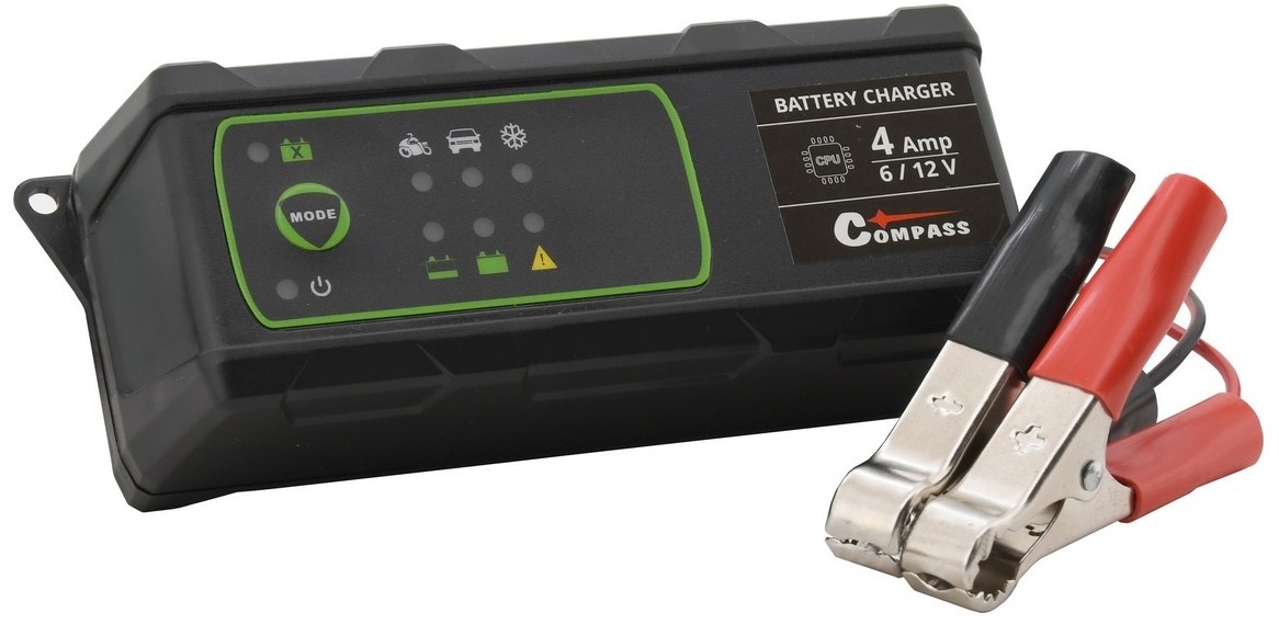 Compass Ładowarka mikroprocesor PB / GEL 4 Amp, 6 / 12 V