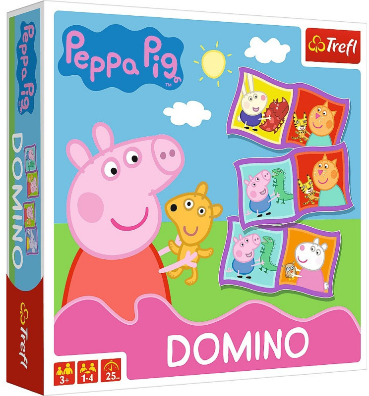 Trefl Gra Domino Peppa