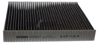 PURFLUX Filtr, wentylacja przestrzeni pasażerskiej AHC512