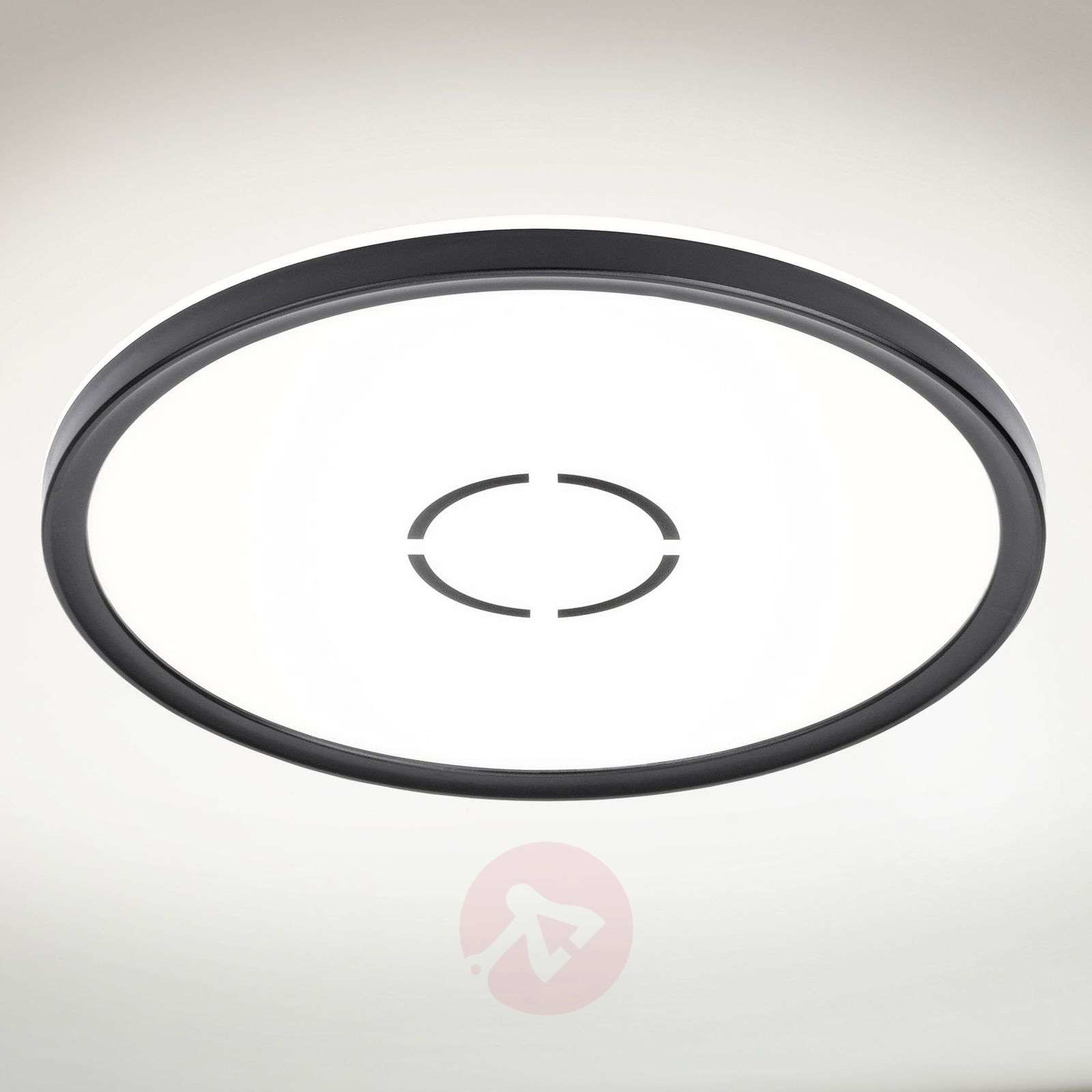 Briloner Lampa sufitowa LED Free, 29cm, czarna