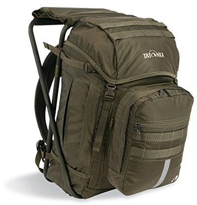 Tatonka Petri 2296 krzesełko wędkarskie, z plecakiem, wymiary 54 x 32 x 20 cm, kolor oliwkowy 2296.331