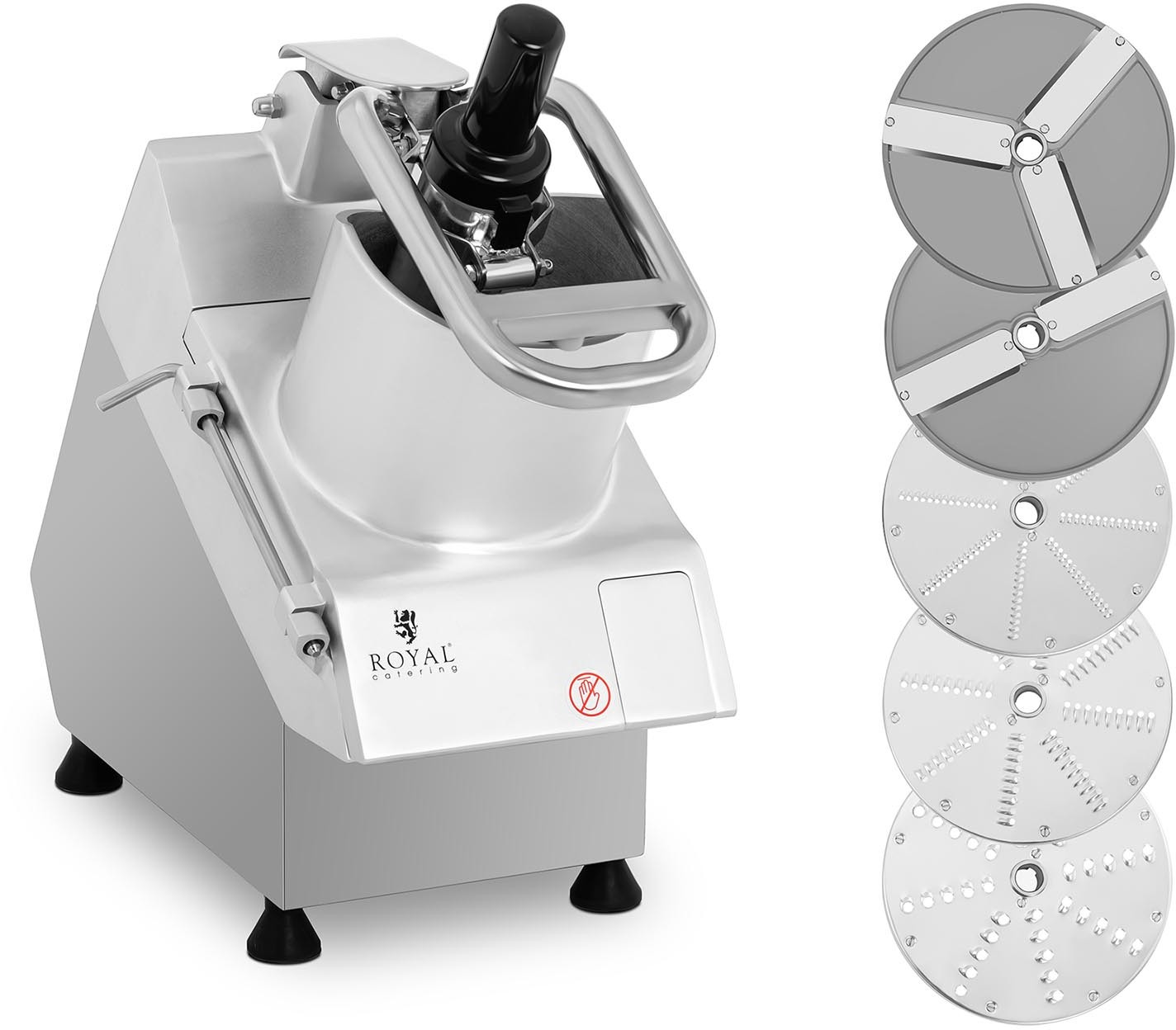 Royal Catering Szatkownica elektryczna do warzyw - 205 mm - RCGS-750 RCGS-750