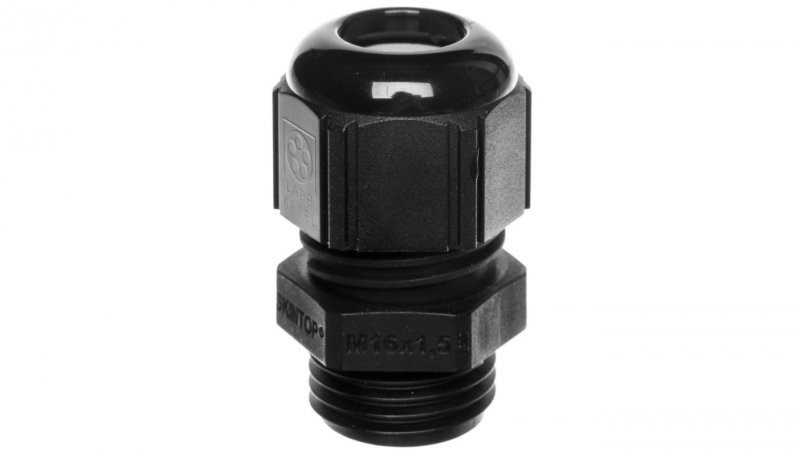 Lapp Kabel Dławnica kablowa poliamidowa M16 IP68 SKINTOP STR-M 16x1,5 czarna 53111310 53111310