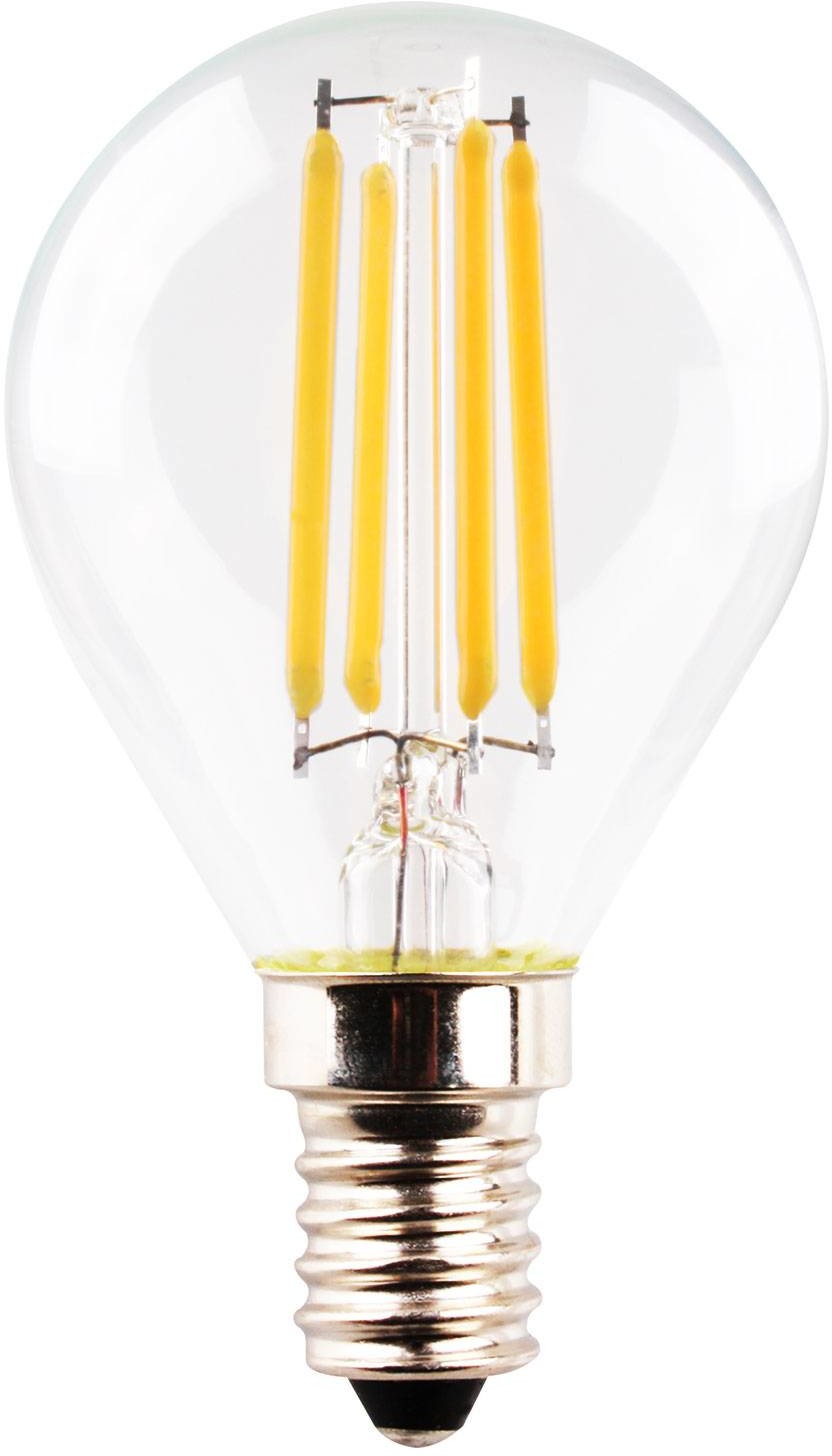 Müller LICHT Żarówka kropla LED E14 4,5W 2 700 K filament
