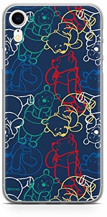 Disney ERT GROUP Oryginalne etui na telefon komórkowy Winnie the Pooh and Friends 007 iPhone XR Phone Case Cover DPCPOOH3174
