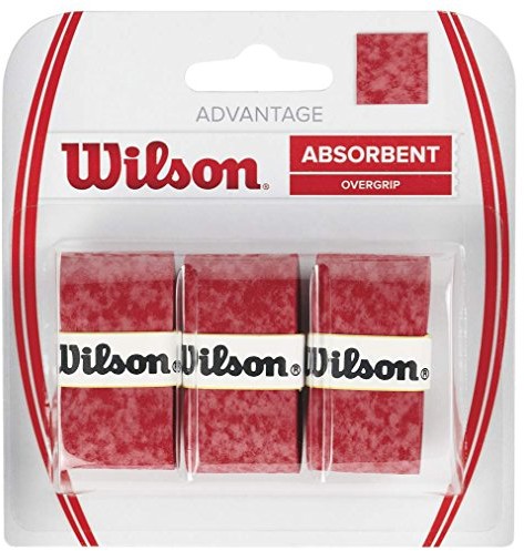 Wilson over Grip Advantage -częściowy, czerwony, standard 0887768146887