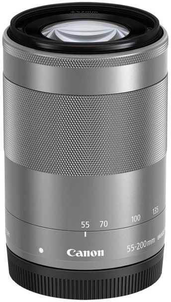 Canon EF-M 55-200mm f/4.5-6.3 IS STM srebrny  (1122C005)