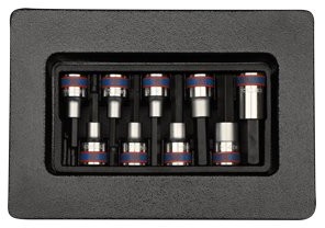 KING TONY Zestaw nasadek imbus 9-4120PR, HEX 1/2'', 4-17mm