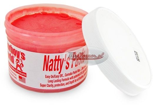Poorboy''s world Poorboy''s World Natty''s Paste Wax Red - wosk naturalny ciepłe barwy 235ml POO000031