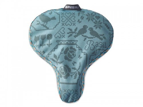 BASIL Pokrowiec na siodło BOHEME SADDLE COVER jade A-BAS-50427