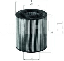 Mahle FILTR OLEJU KNECHT OX 154/1 D ECO OX 154/1D