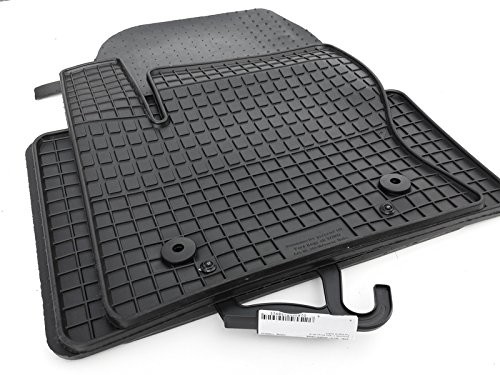 Petex kh Teile dywaniki gumowe pasujące do Kuga od 03/2013-01/2020 dywaniki czarne 4-częściowe Ford Kuga
