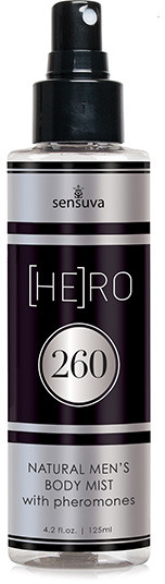 Sensuva Spray mgiełka z męskimi feromonami Sensuva HE RO 260 Male Pheromone Body Mist 125 ml