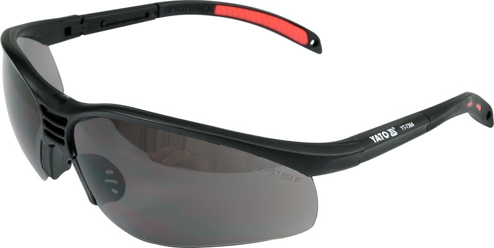 YATO OKULARY OCHRONNE SZARE TYP 91977 yt-7364