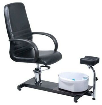 Bs fotel do pedicure z masażerem stóp bw-100 black