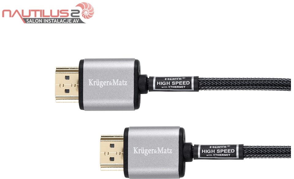 Kruger&Matz Krüger&Matz Kabel HDMI HDMI A-A 4K 1.8m KM0329 KM0329