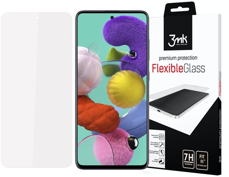 3MK Szkło Flexible Glass 7H do Samsung Galaxy A71 7833X10
