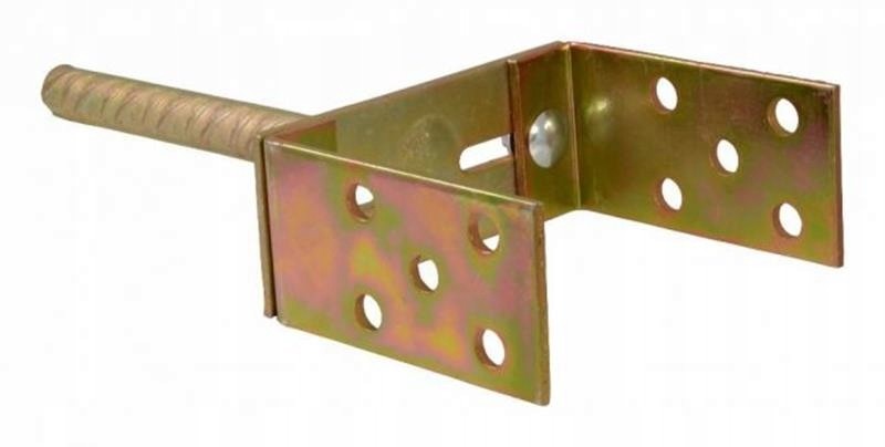 Kotwa Wspornik Słupa Z Prętem Regulowany 0-150mm