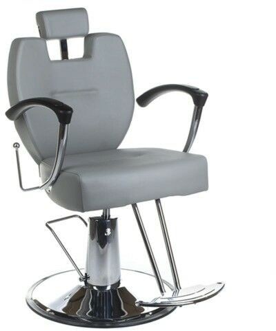 Fotel barberski BS Hektor BH-3208 Jasno Szary