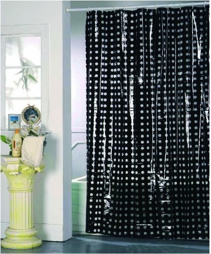 MSV PCW zasłony prysznicowej 140269 czarna Spots 180 x 200 x 0,1 cm 928/140269