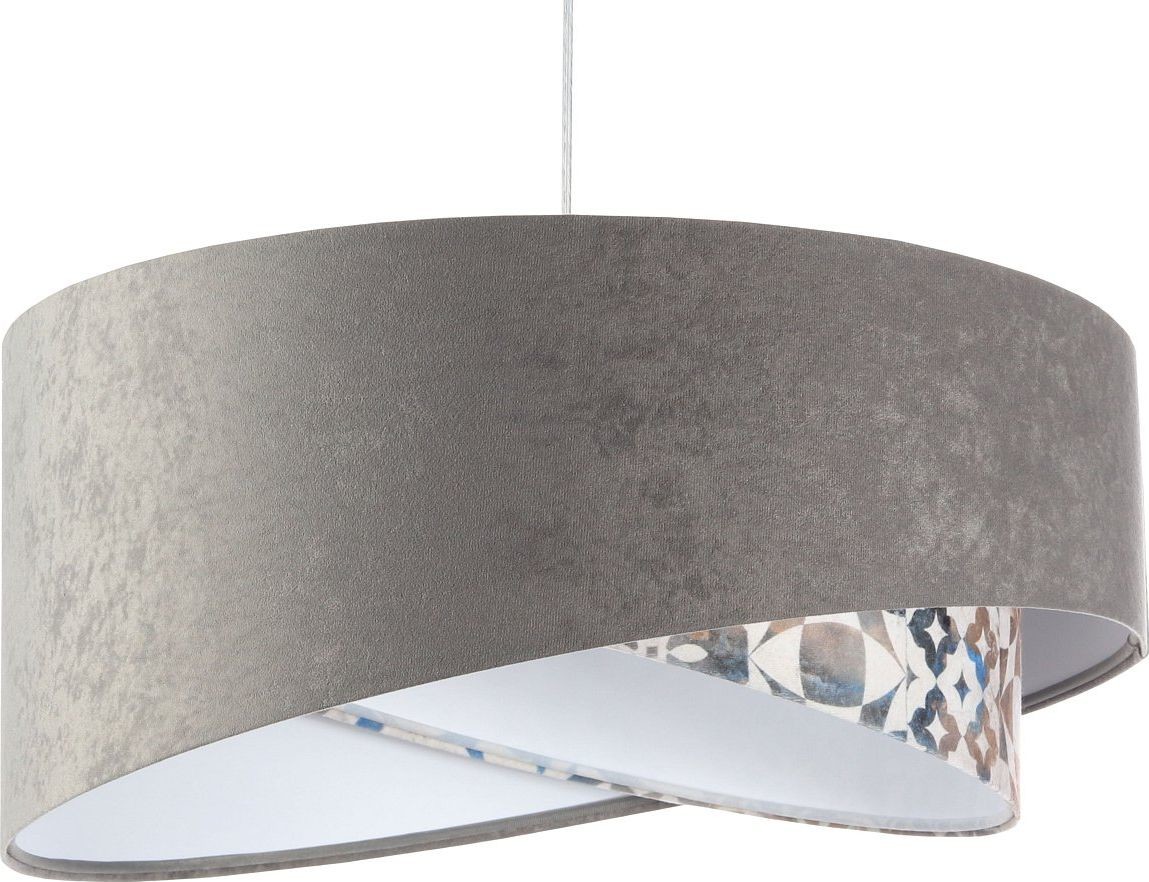 Koncept BPS Lampa wisząca BPS Lampa wisząca ASHES szara/biała BP-060-147