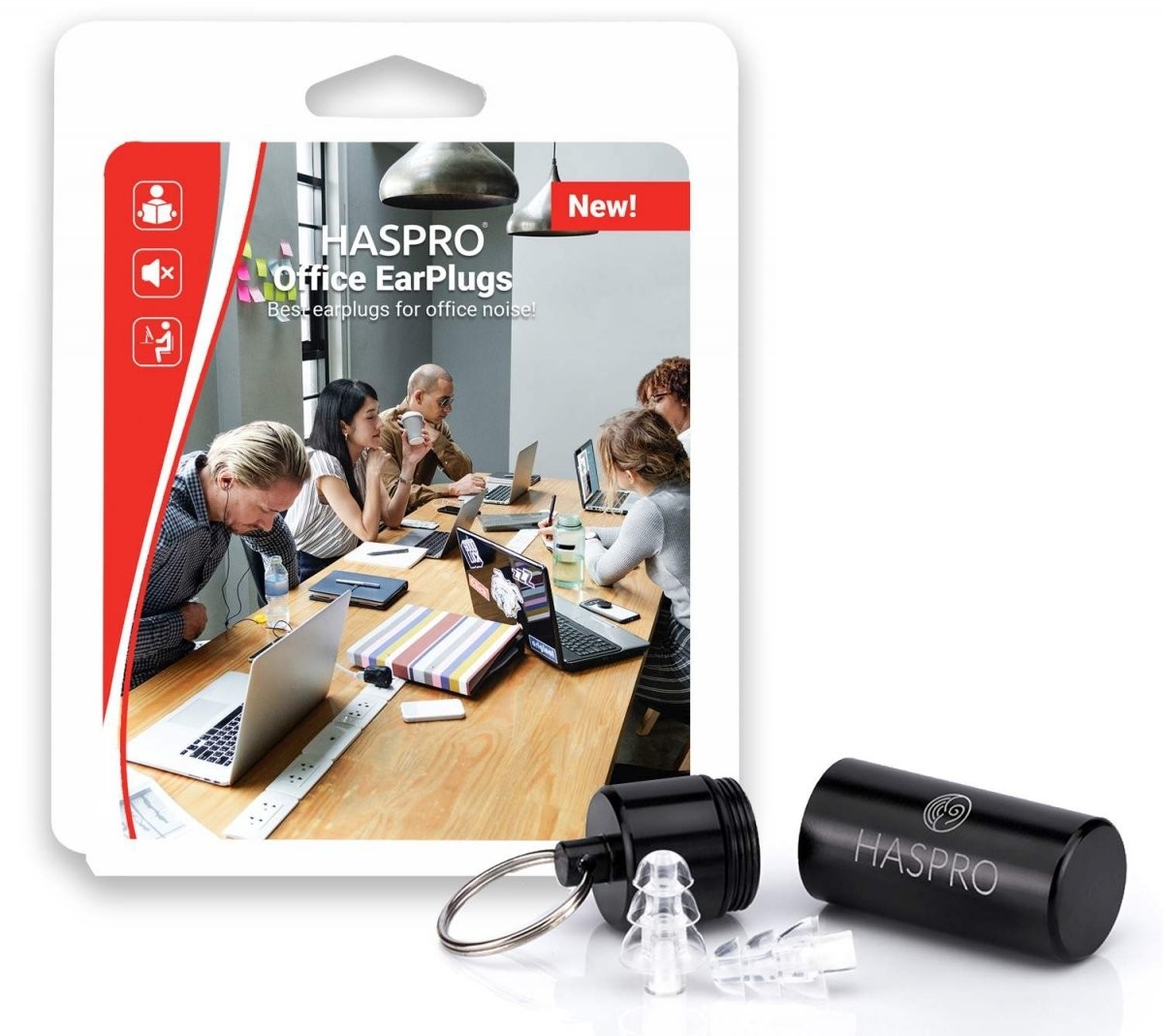 Haspro Haspro Office zatyczki do uszu do biura