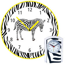 Atrix Zegar ścienny zebra + budzik gratis /G KOMPL_Z2