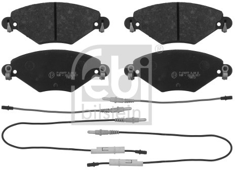 FEBI Zestaw klocków hamulcowych, hamulce tarczowe FEBI 16417