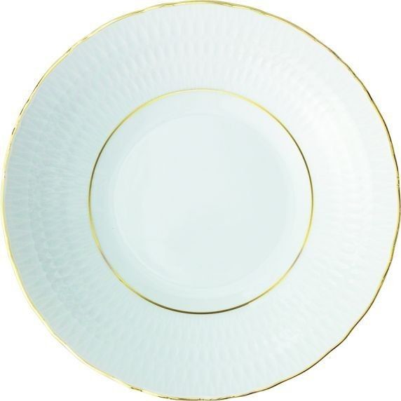 Ćmielów SOFIA TALERZ GŁĘBOKI 22 CM ZŁOTA LINIA 3604 5902767012539