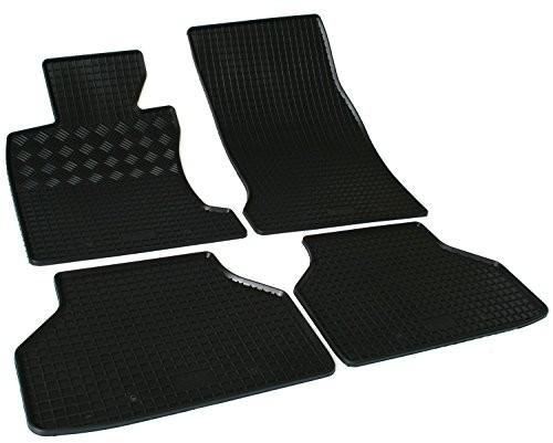 AD Tuning GmbH & Co. KG Gumowe dywaniki zestaw -częściowy, czarny, -częściowy RI900255