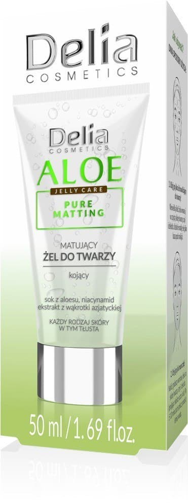 Delia Delia Cosmetics Aloe Jelly Care Matujący Żel do twarzy 50ml