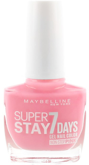 Maybelline SuperStay 7 Days Gel Nail Color Lakier Do Paznokci 120 Flushed Pink