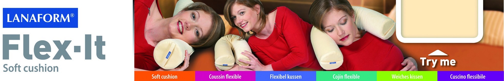 Lanaform Poduszka ortopedyczna Flex it