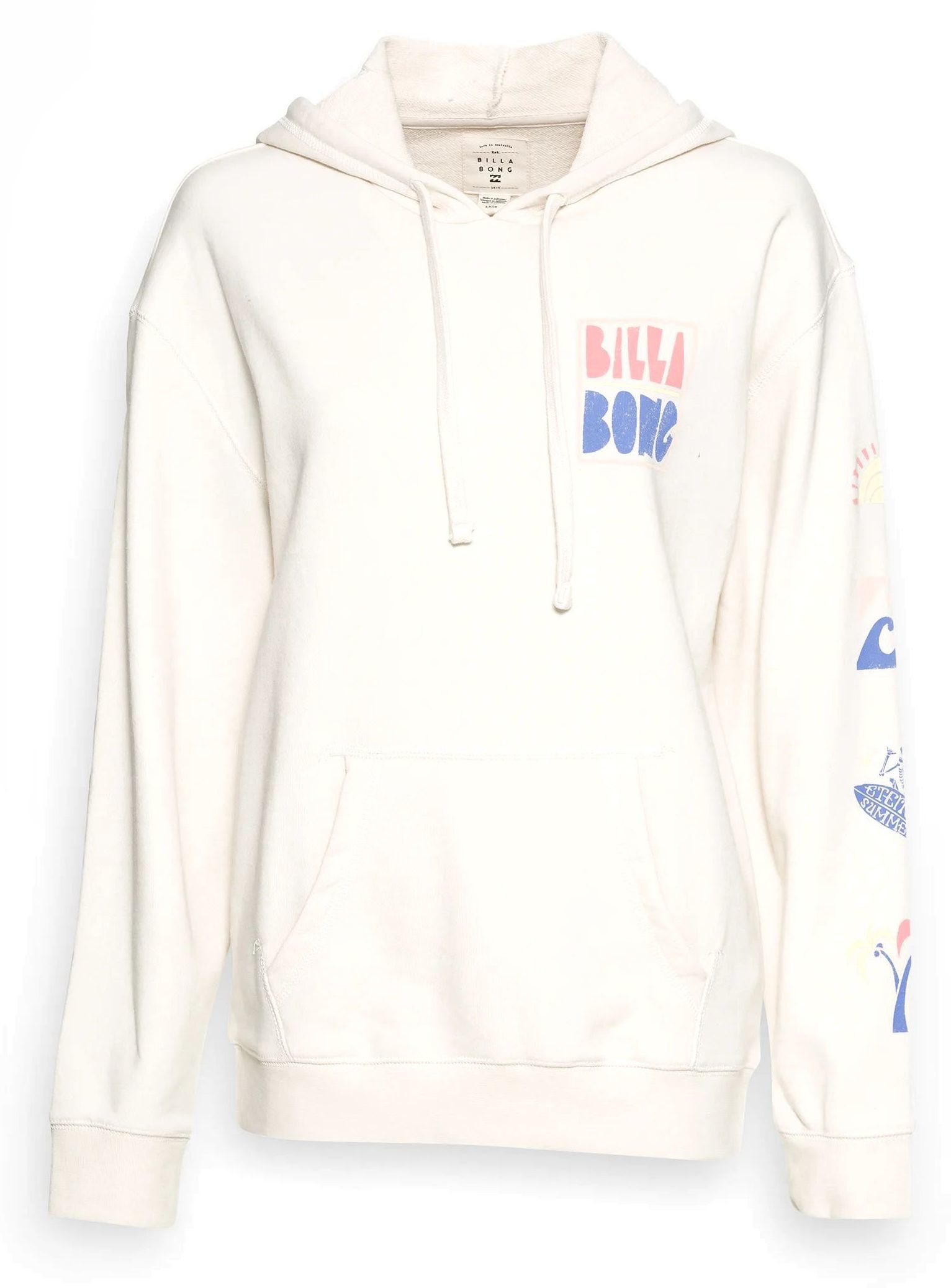 Billabong bluza damska ETERNAL SUMMER HOODIE Salt Crystal