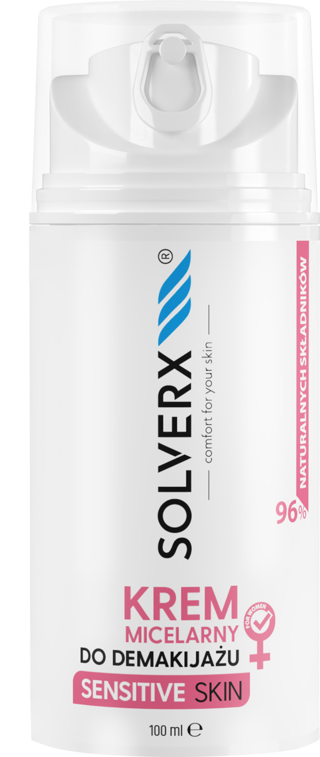 Solverx Sensitive Skin krem do demakijażu, 100 ml