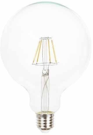 V-TAC Żarówka LED 4W Filament E27 G125 Ściemnialna VT-1994D 2700K 320lm